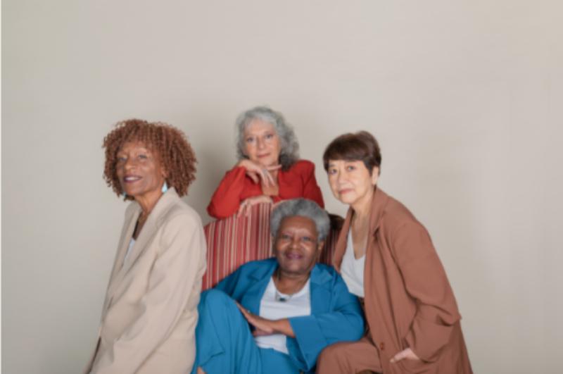 4 ladies posing for a pic